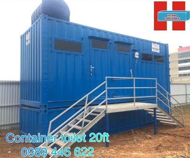 container vệ sinh 20 feet