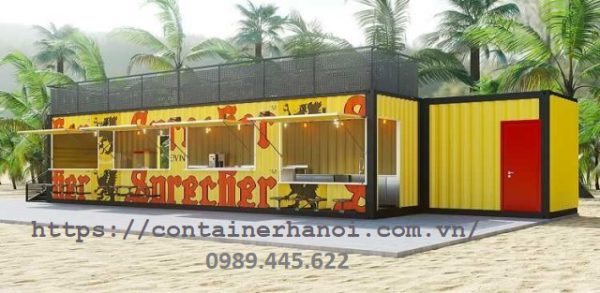 nhà hàng container