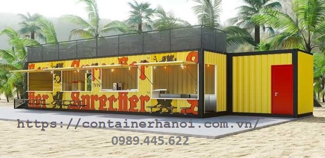 nhà hàng container