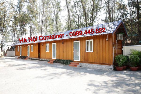 Hình ảnh nhà container nhiều phòng dài 18 mét rộng 4 mét