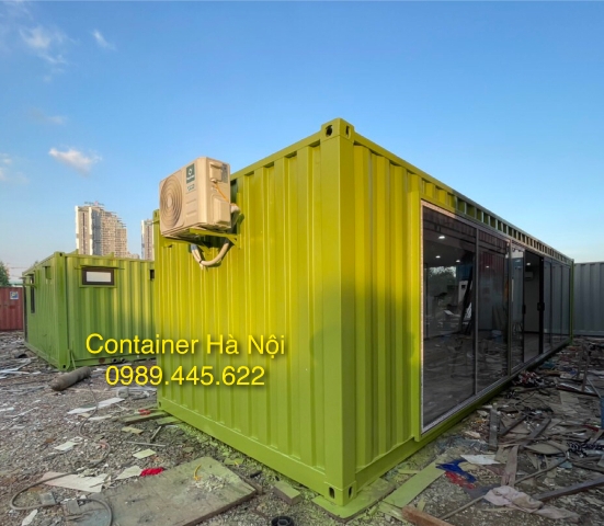 Container văn phòng bất động sản được thiết kế gồm những gì?